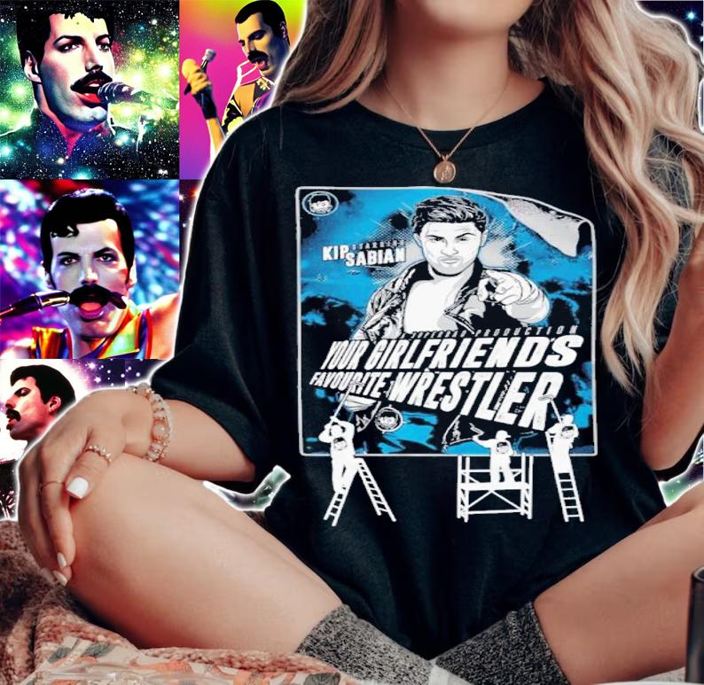 Kip Sabian Superbad Girlfriends Favourite Shirt t-shirt
