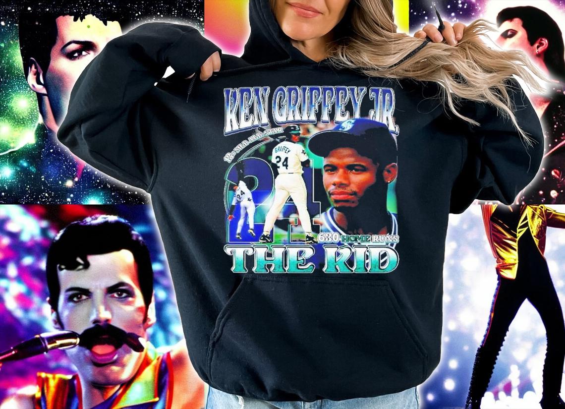 Legend Ken Griffey Jr Baseball 90s Bootleg Style T-Shirt t-shirt hoodie