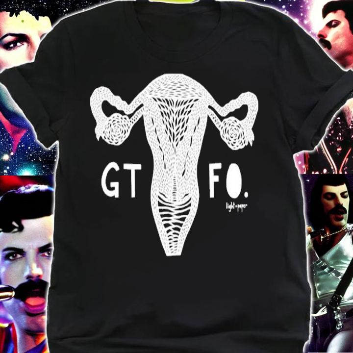 Light And Paper Dr. Fiona Mattatall Gtfo Uterus Shirt t-shirt shirt