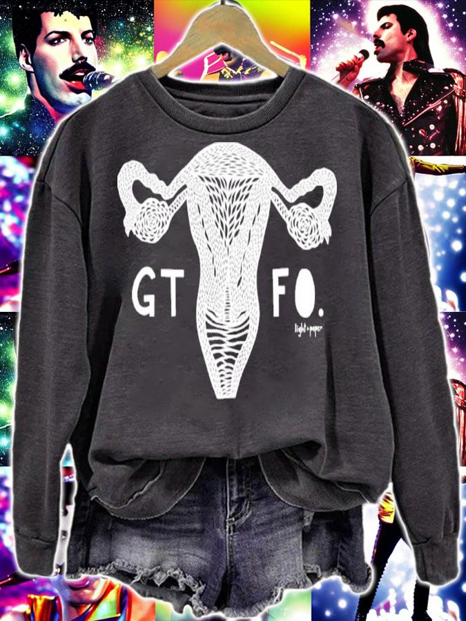 Light And Paper Dr. Fiona Mattatall Gtfo Uterus Shirt t-shirt sweatshirt