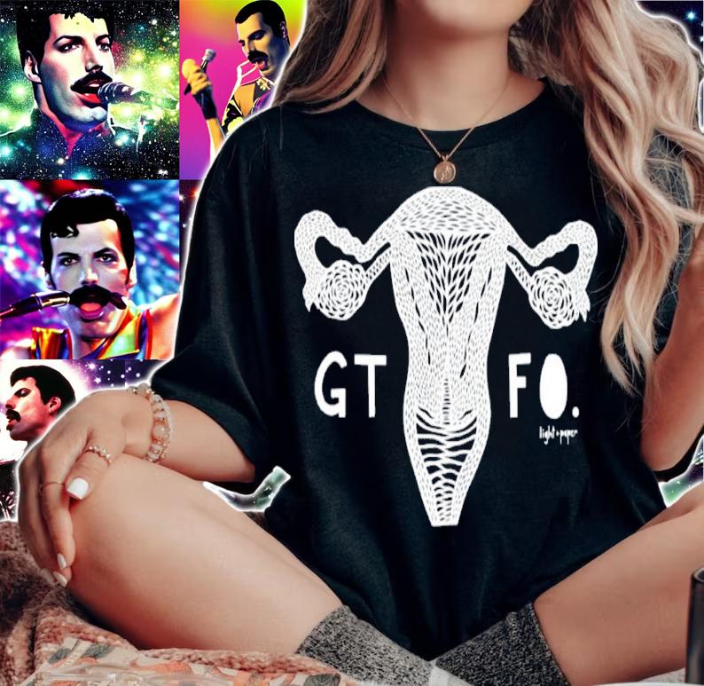 Light And Paper Dr. Fiona Mattatall Gtfo Uterus Shirt t-shirt woman shirt
