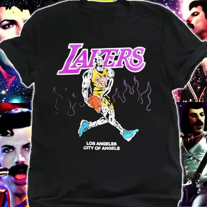 Los Angeles City Of Angels Lebron Lakers Warren Lotas Shirt t-shirt