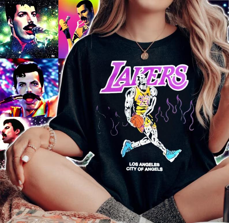 Los Angeles City Of Angels Lebron Lakers Warren Lotas Shirt t-shirt