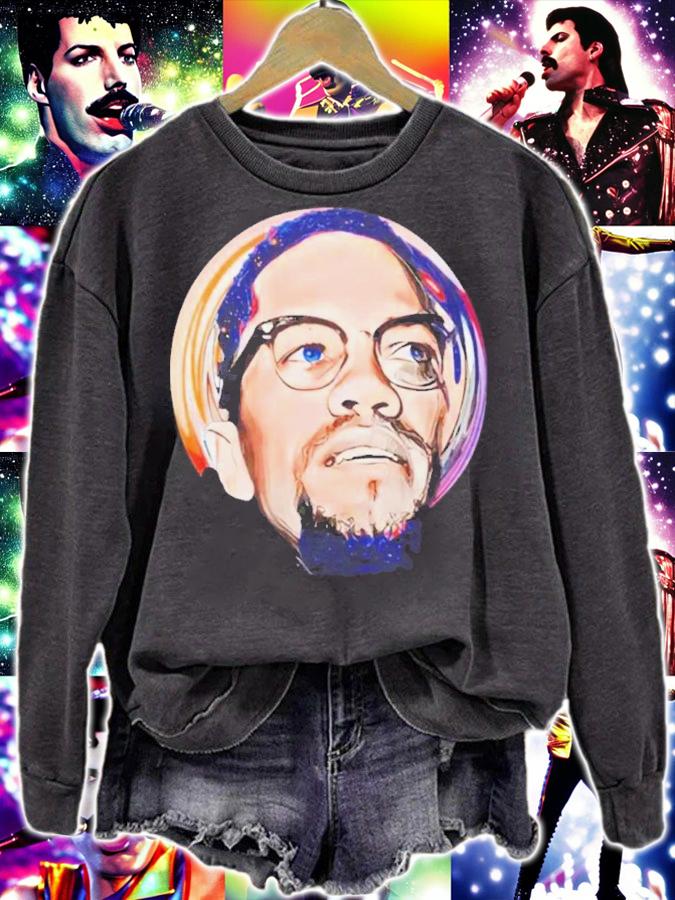 Malcolm X Portrait Active Shirt t-shirt