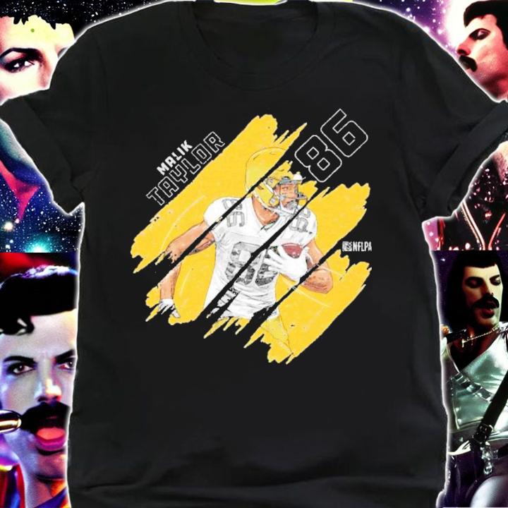 Malik Taylor Green Bay Stripes Football Shirt t-shirt shirt