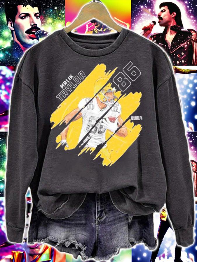 Malik Taylor Green Bay Stripes Football Shirt t-shirt sweatshirt