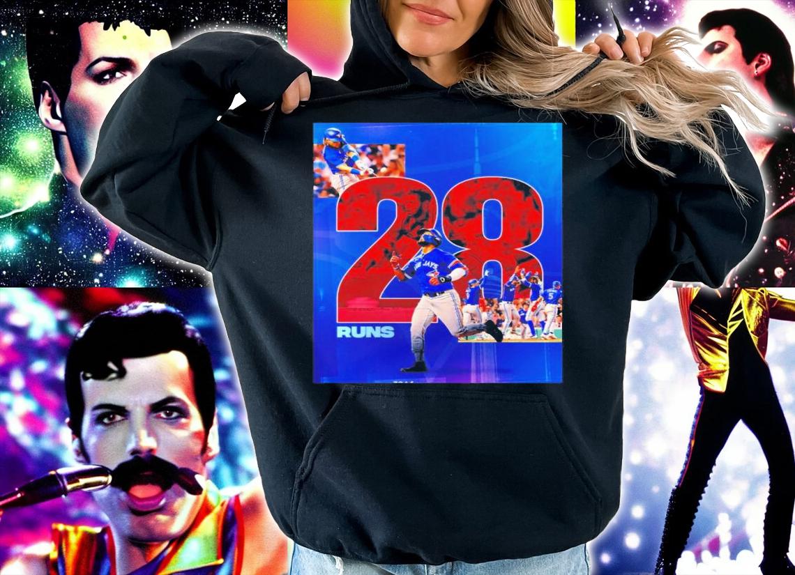 MLB Toronto Blue Jays 28 Runs Shirt t-shirt hoodie