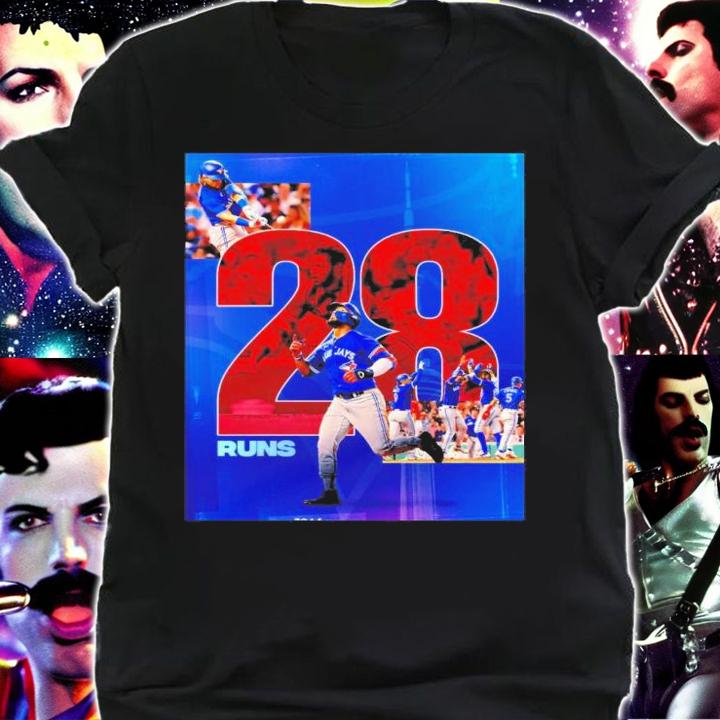 MLB Toronto Blue Jays 28 Runs Shirt t-shirt shirt