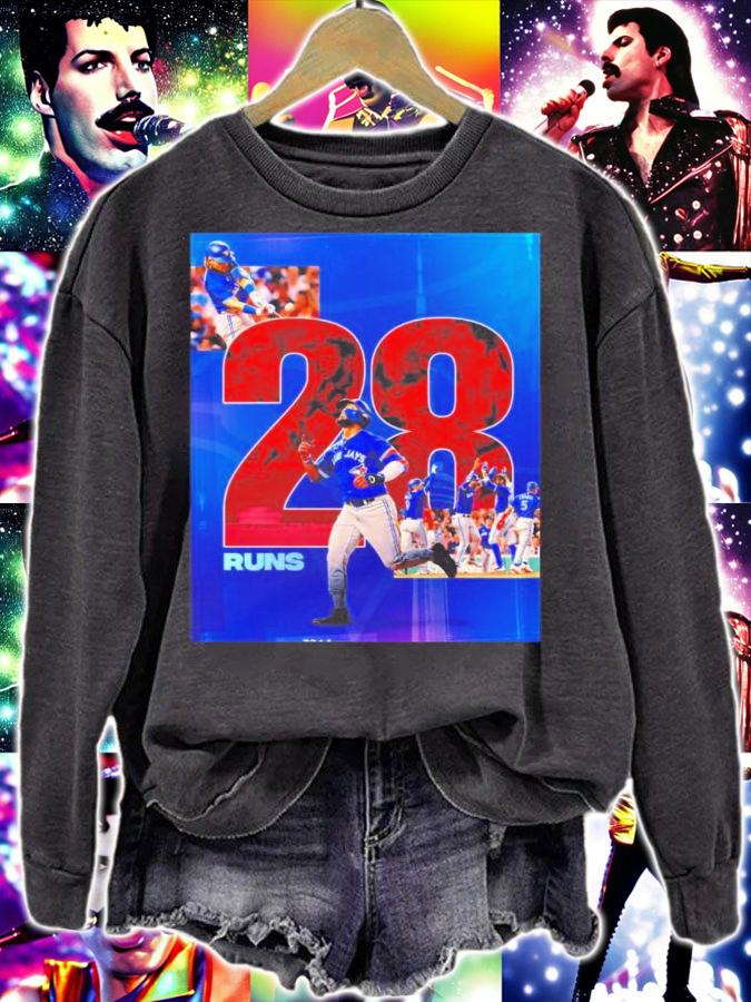 MLB Toronto Blue Jays 28 Runs Shirt t-shirt sweatshirt