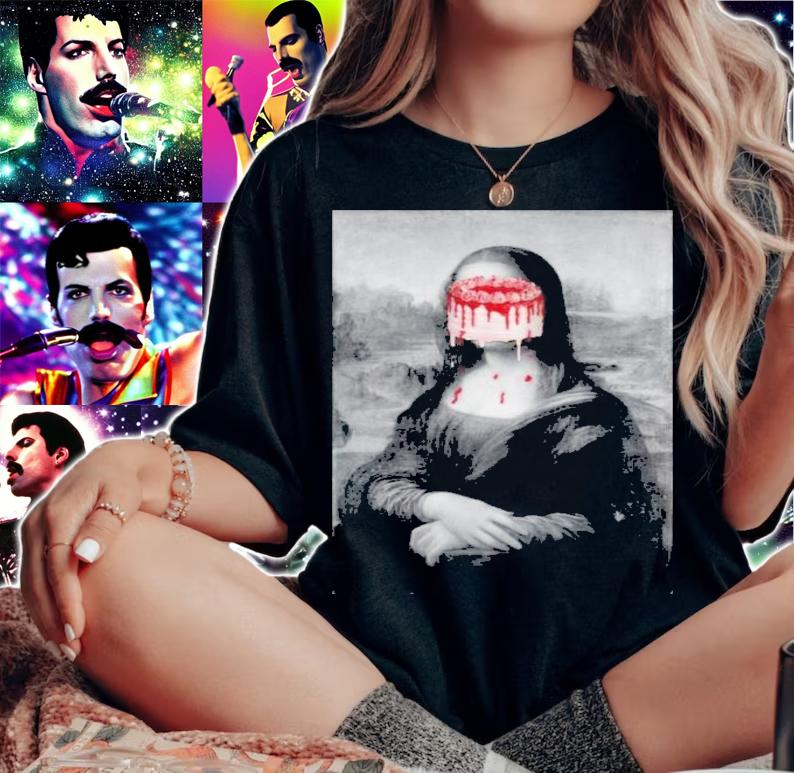 Mona Lisa MonaCake Shirt t-shirt