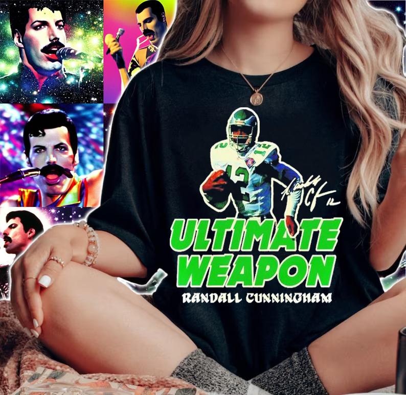Randall Cunningham Ultimate Weapon Philadelphia Eagles Shirt t-shirt