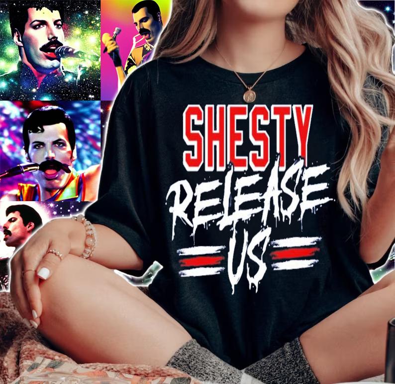 New York Rangers Shesty Release Us T-Shirt t-shirt woman shirt