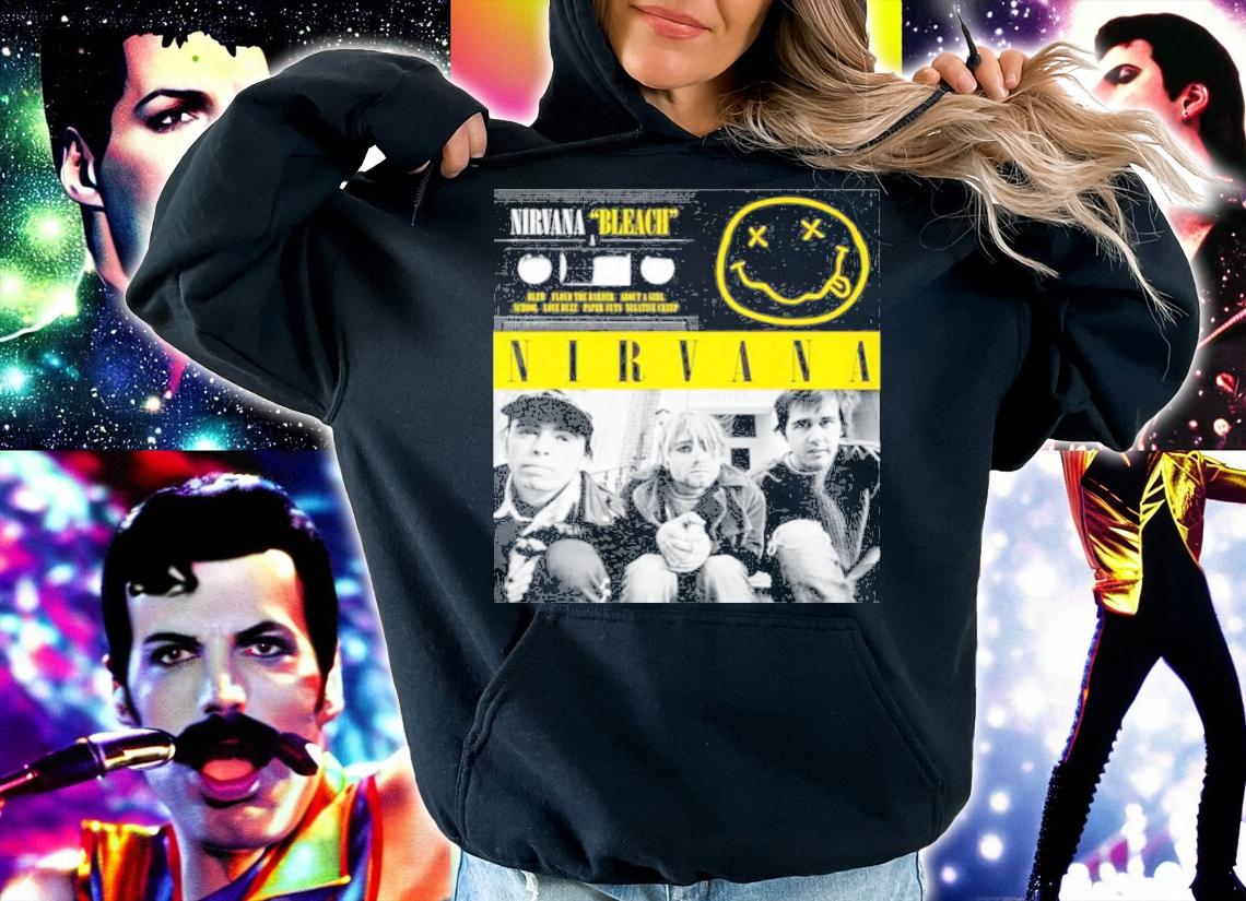 Nirvana Nirvana Bleach Cassettes T-Shirt t-shirt
