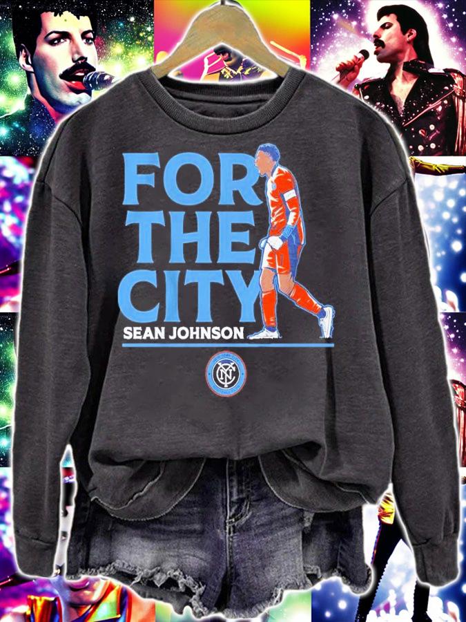 Nycfc Sean Johnson For The City shirt t-shirt sweatshirt