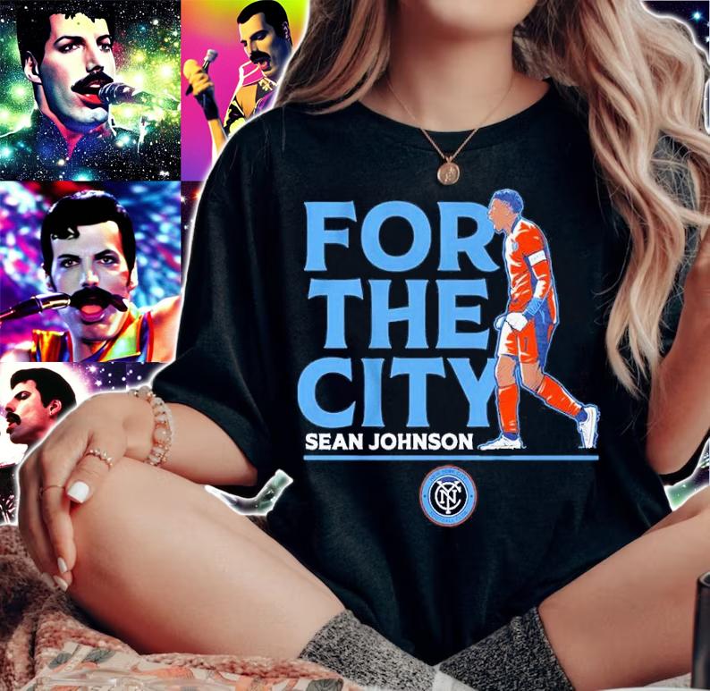 Nycfc Sean Johnson For The City shirt t-shirt woman shirt