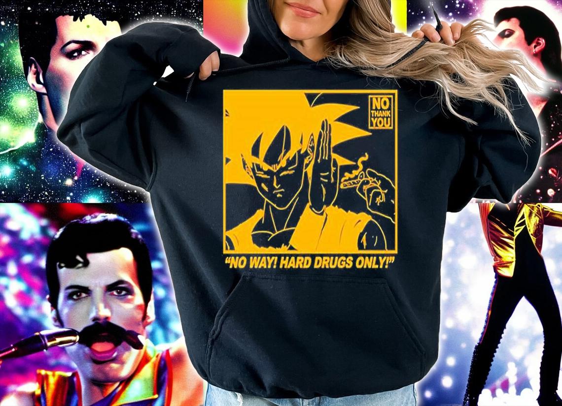 Skeleton Wizard No Way Hard Drugs Only No Thank You T-Shirt t-shirt hoodie