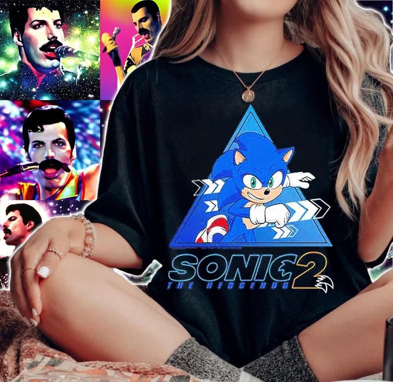 Sonic 2 Sonic Running T-Shirt t-shirt