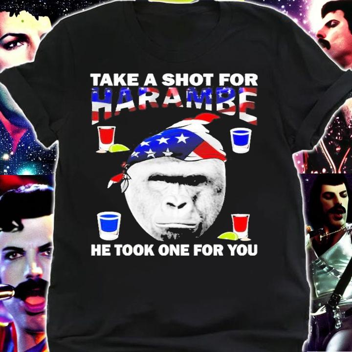 Take A Shot For Harambe shirt t-shirt shirt