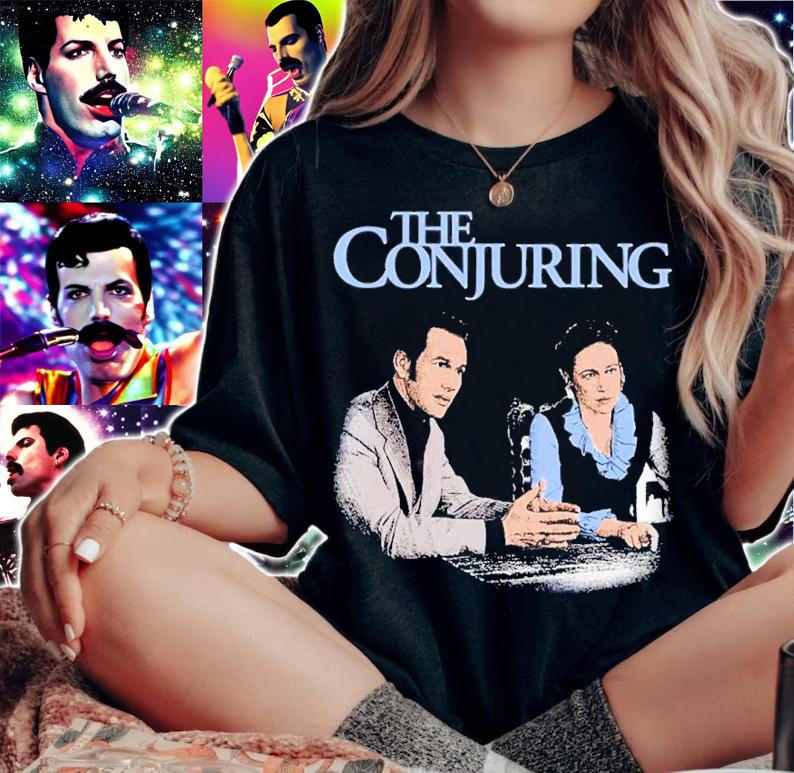 The Conjuring Ed And Lorraine Warren Shirt t-shirt woman shirt