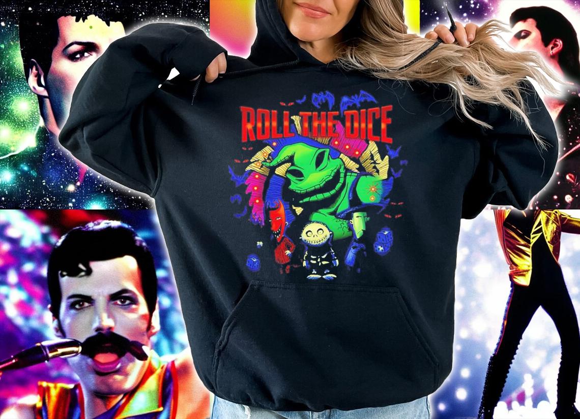 The Nightmare Before Christmas Oogie Boogie Roll the Dice shirt t-shirt hoodie