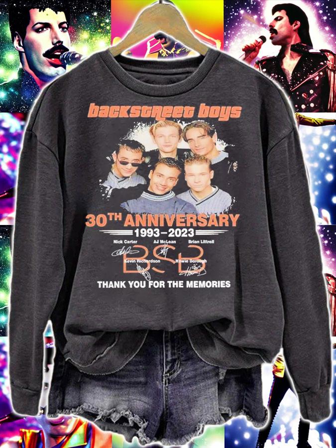 Vintage Backstreet Boy 30th Anniversary 1993-2023 Thank You For The Memories Shirt t-shirt