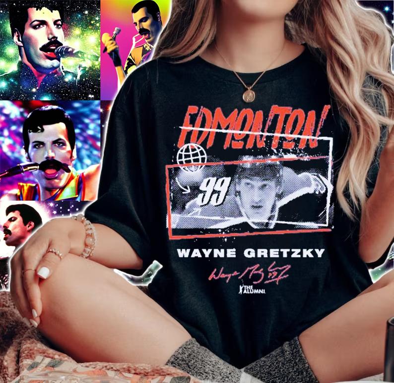 Wayne Gretzky Edmonton Tones shirt t-shirt