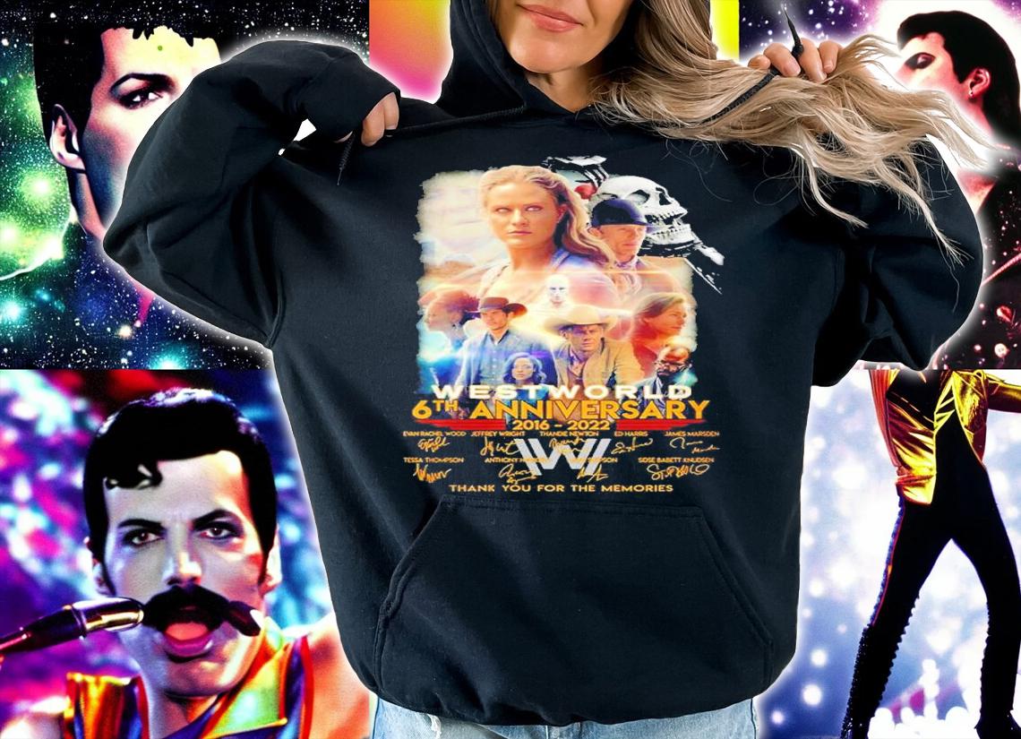 West World 6th anniversary 2016 2022 thank you for the memories shirt t-shirt