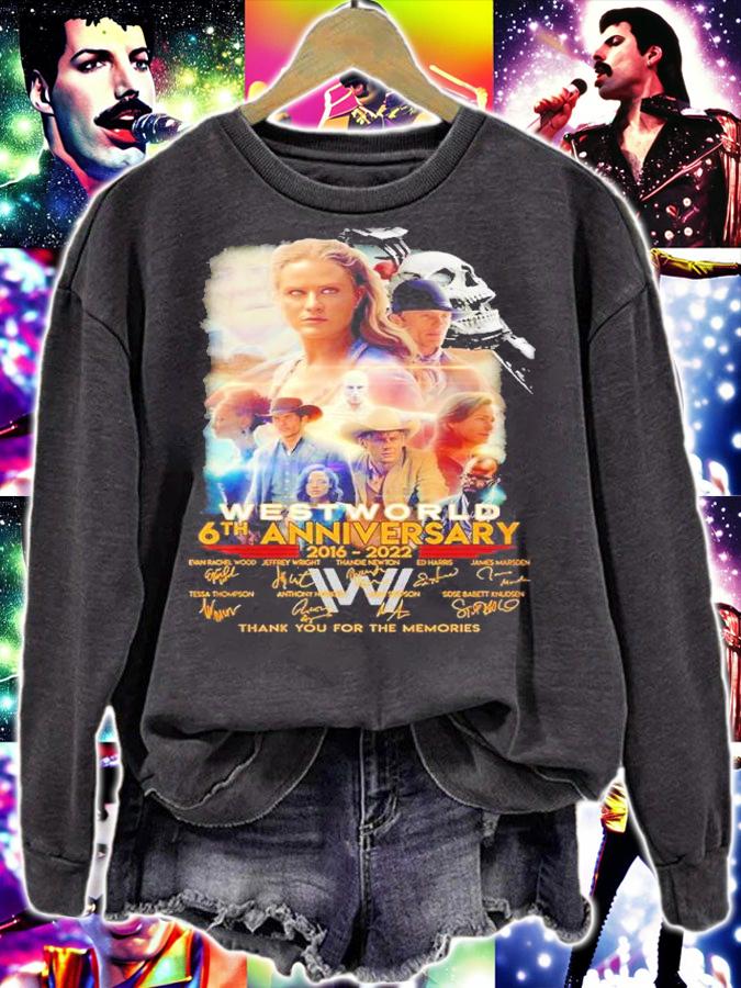 West World 6th anniversary 2016 2022 thank you for the memories shirt t-shirt
