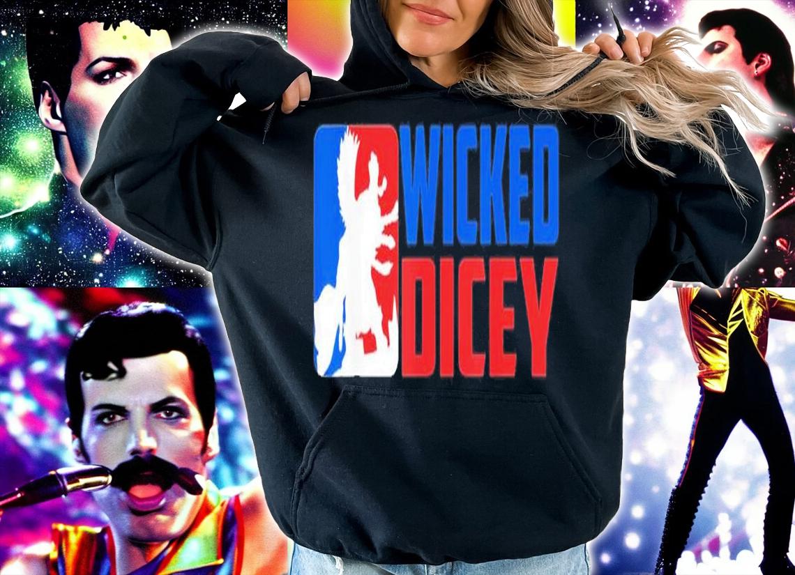 Wicked Dicey baseball logo style shirt t-shirt