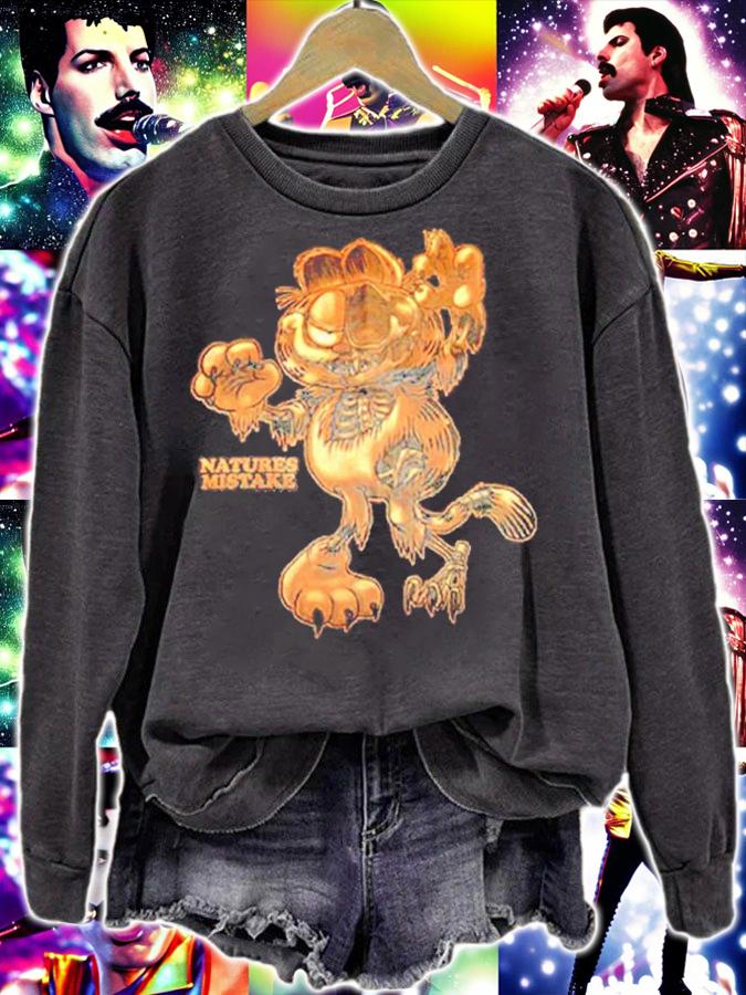 Zombie Garfield Natures Mistake shirt t-shirt