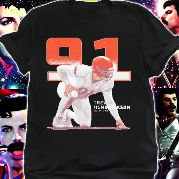 Trey Hendrickson Cincinnati Outline Football Shirt t-shirt