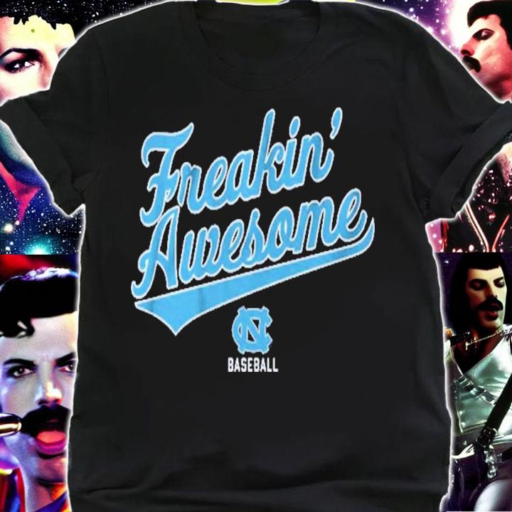 UNC North Carolina Baseball Freakin' Awesome T-Shirt t-shirt shirt