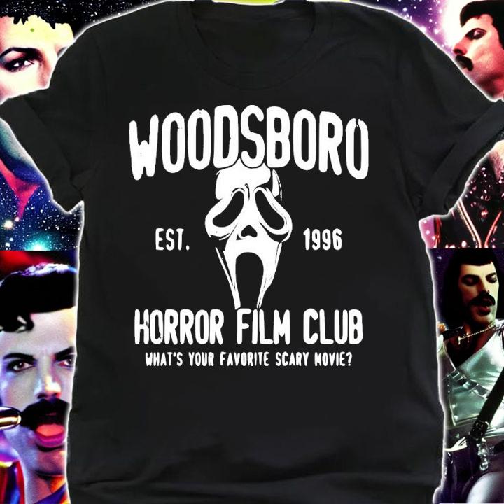 Woodsboro Horror Club Halloween T-Shirt t-shirt shirt