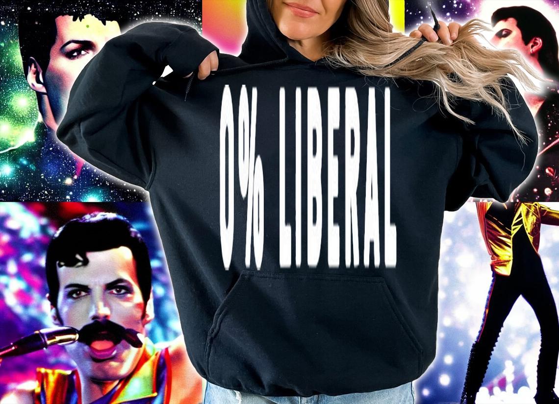 0% Liberal Zero Percent Liberal T-Shirt t-shirt