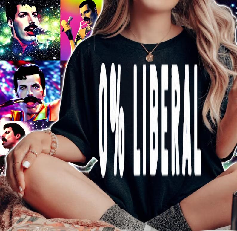 0% Liberal Zero Percent Liberal T-Shirt t-shirt