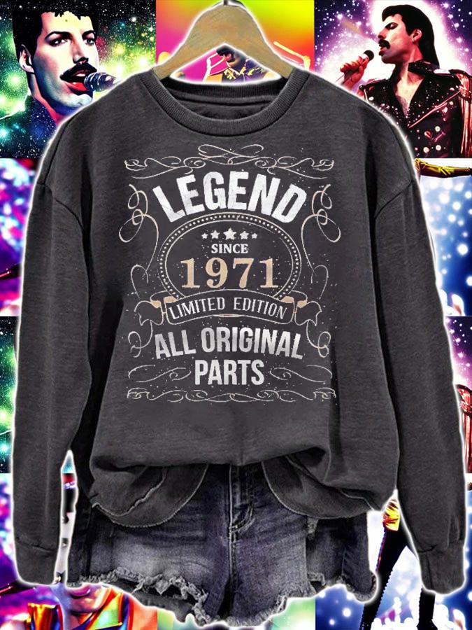 50Th Birthday Legend Since 1971 Original 50 Years Old Shirt t-shirt