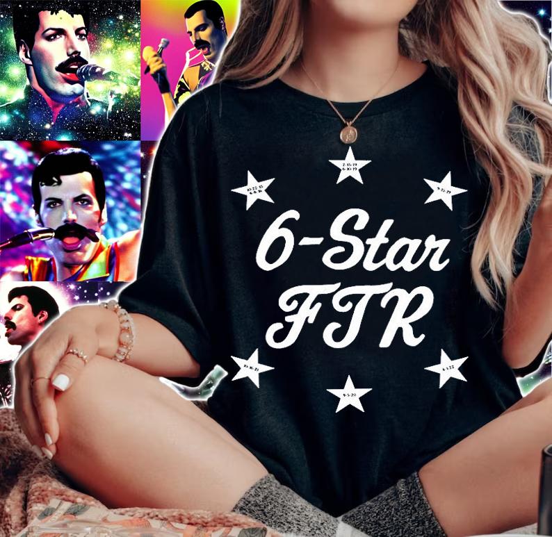 6-Star Ftr T-Shirt t-shirt woman shirt