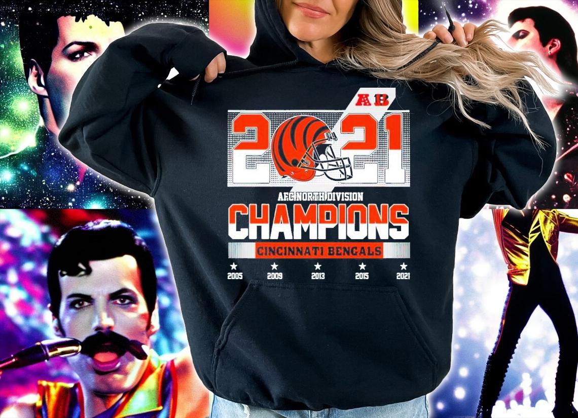 2021 AFC North Division Champions Cincinnati Bengals Shirt t-shirt hoodie
