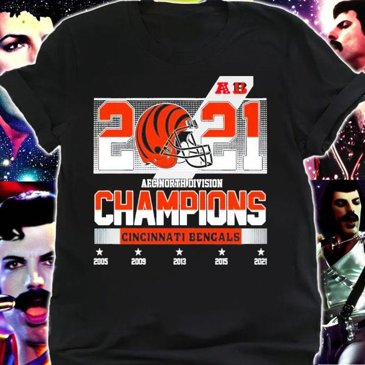 2021 AFC North Division Champions Cincinnati Bengals Shirt t-shirt shirt