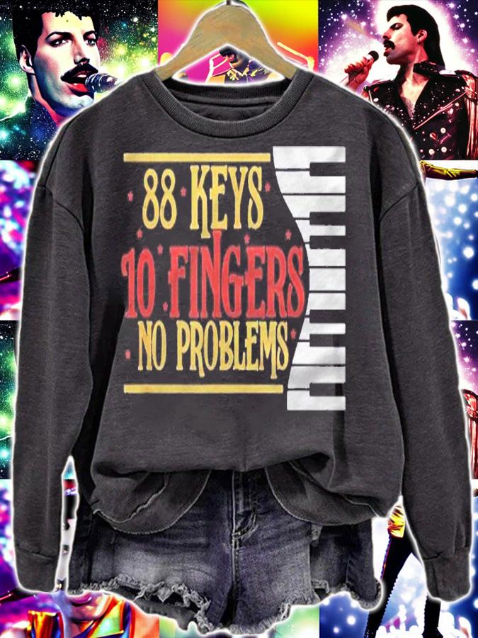 88 Keys 10 Fingers No Problems Piano Player Pianist Keyboard Shirt t-shirt