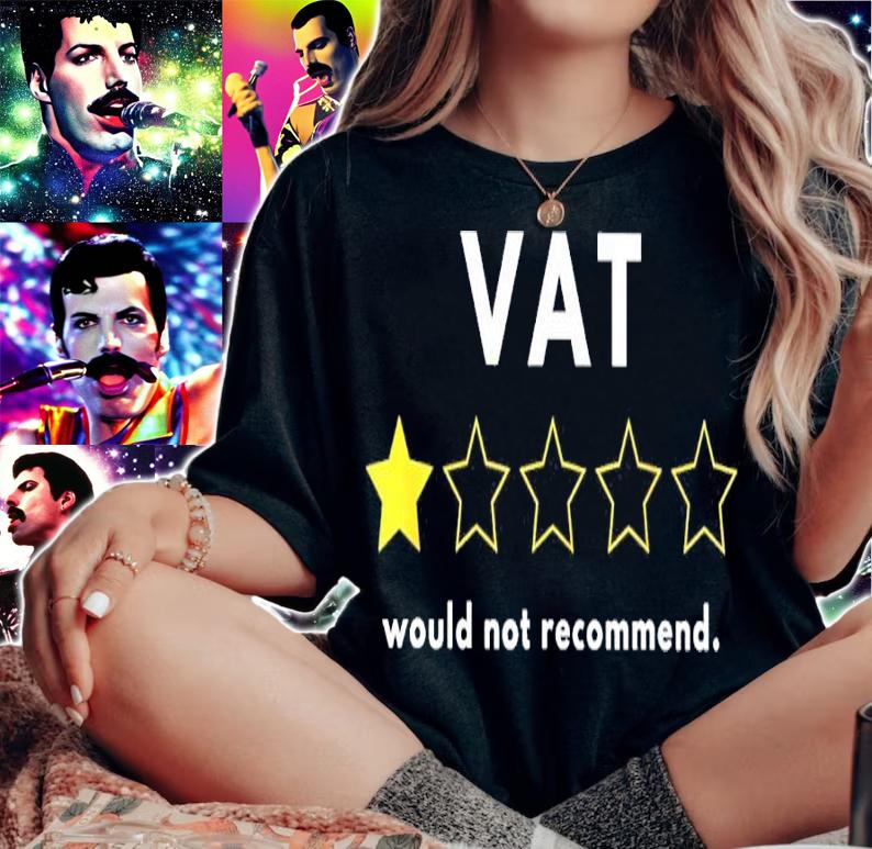 Accountant VAT One Star Out Of Five Would Not Recommend Shirt t-shirt