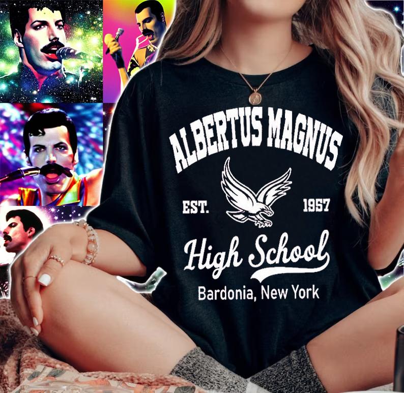Albertus Magnus Est 1957 High School Bardonia New York T-Shirt t-shirt