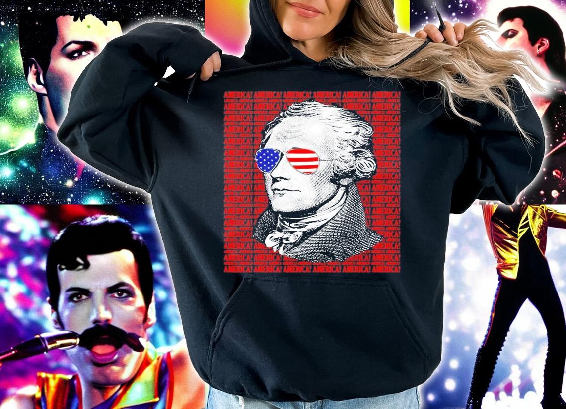 Alexander Hamilton America Patriotic Usa 4Th Of July T-Shirt t-shirt hoodie