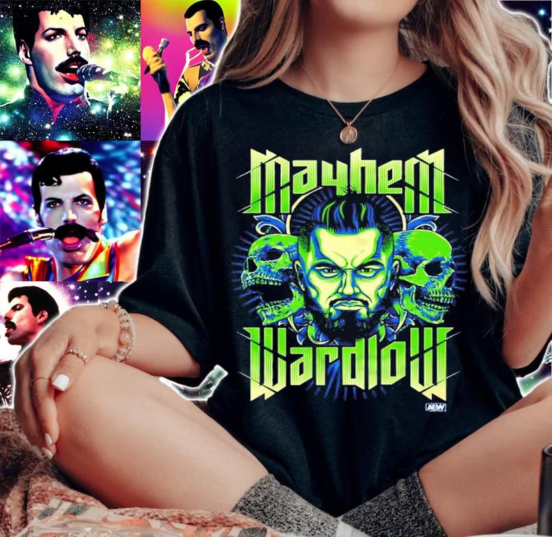 All Elite Wrestling Mayhem Wardlow Shirt t-shirt