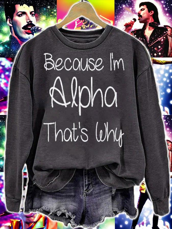 Alpha Funny Personalized Birthday Women Name Gift Idea shirt t-shirt