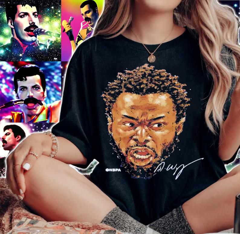 Andrew Wiggins Golden State Scream Basketball Shirt t-shirt woman shirt