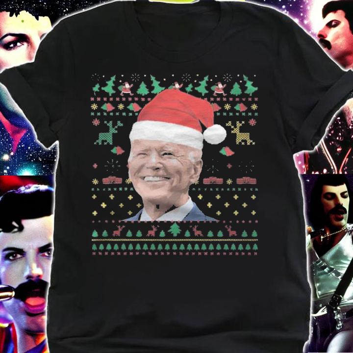 Anti President biden Ugly Christmas Best President Xmas President T-Shirt t-shirt shirt