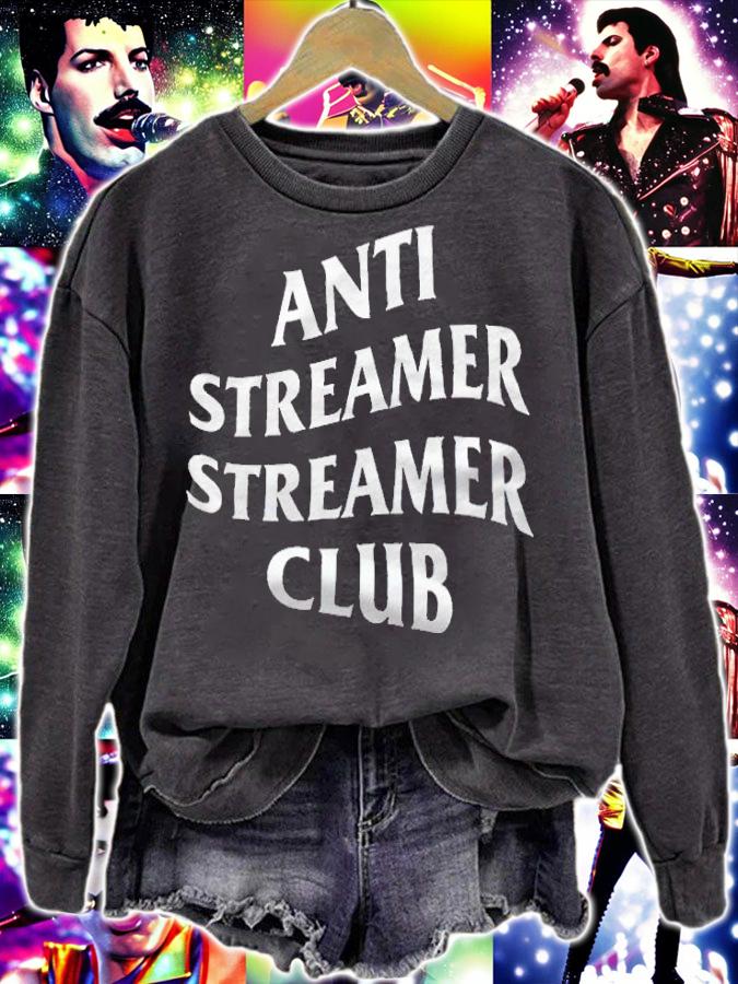 Anti streamer streamer club T-shirt t-shirt