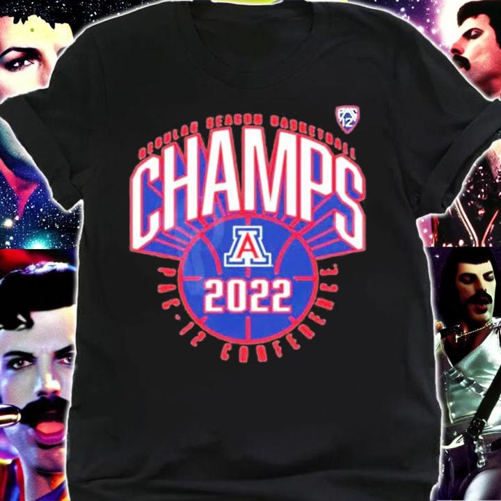 Arizona Wildcats PAC-12 Basketball Regular Season Champions 2022 Shirt t-shirt