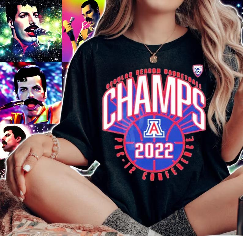 Arizona Wildcats PAC-12 Basketball Regular Season Champions 2022 Shirt t-shirt